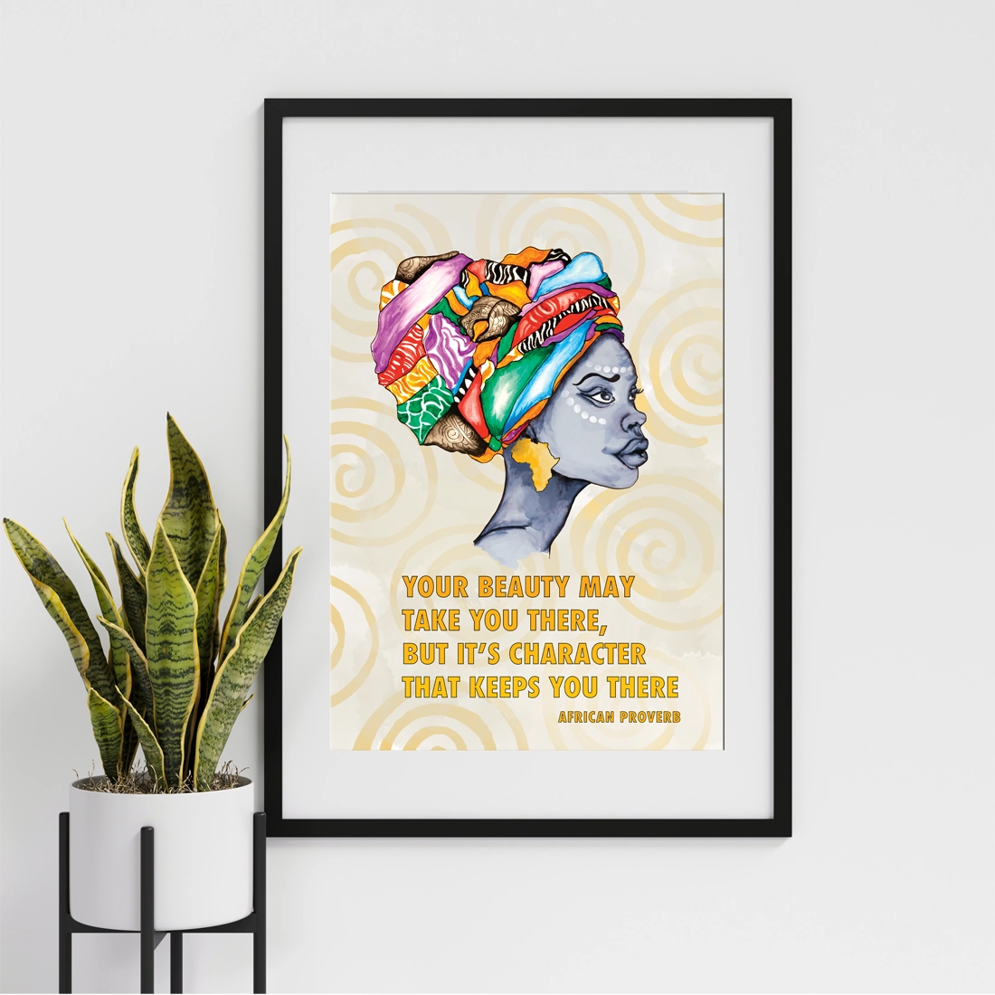 Beauty PRINT A3 Banana Safari