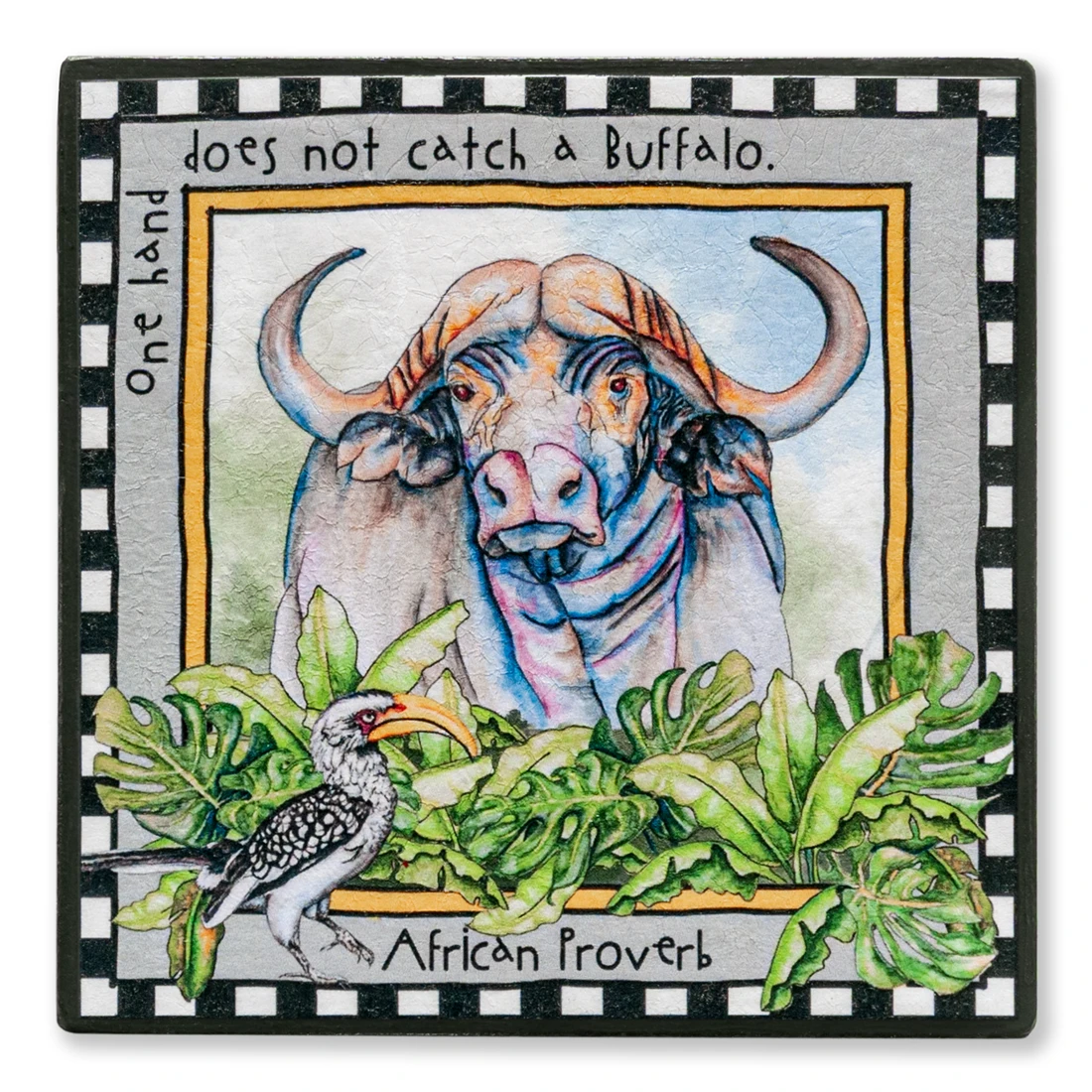 BUFFALO coaster Banana Safari