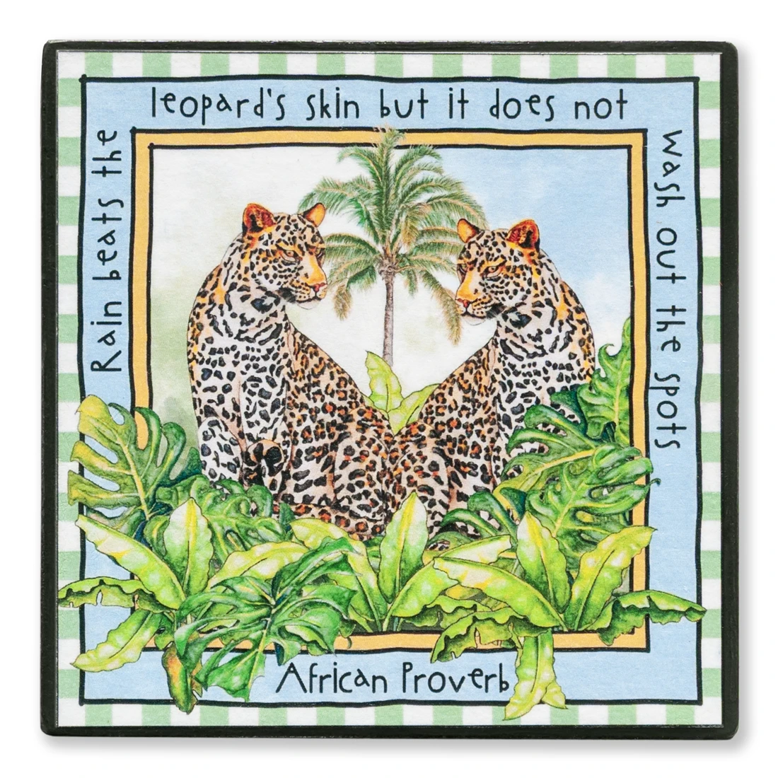 LEOPARD coaster Banana Safari