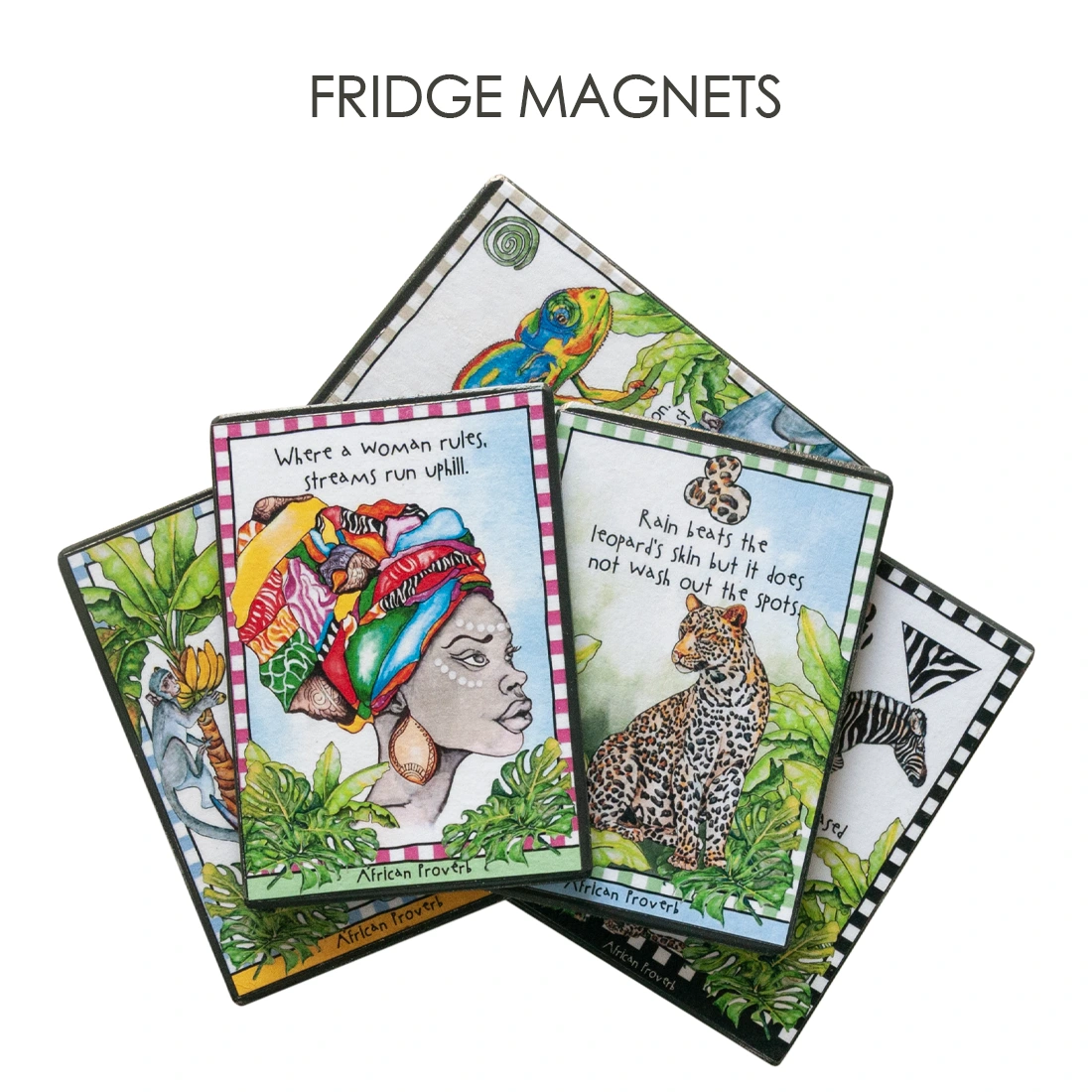 Magnets Banana Safari