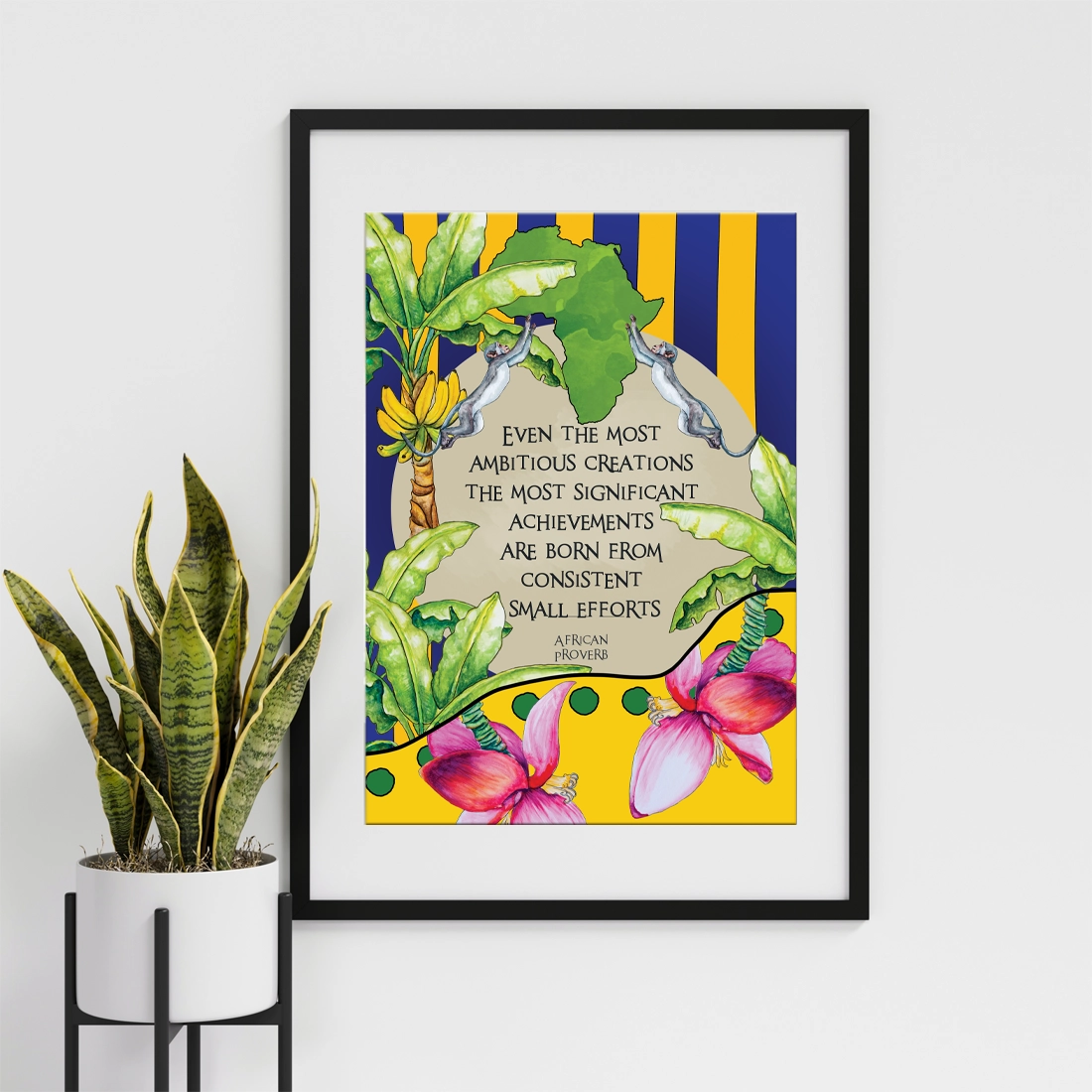 Consistent A3 Banana Safari