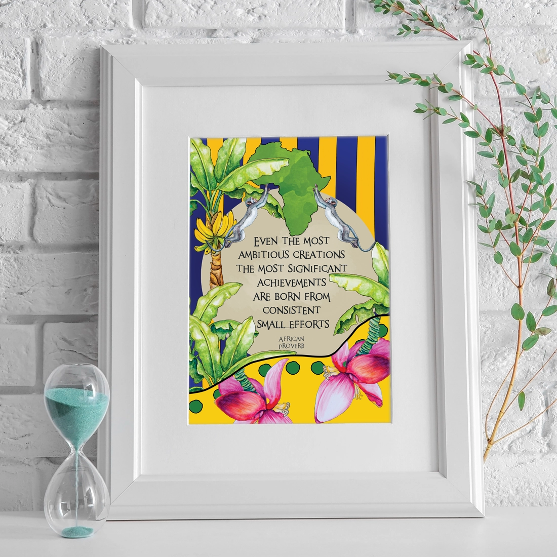 Consistent A4 Banana Safari