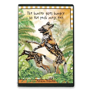 WildDog Magnets Banana Safari